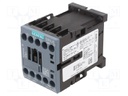 Contactor: 3-pole; NO x3; Auxiliary contacts: NO; 24VAC; 17A; 3RT20
