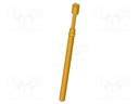 Test needle; Operational spring compression: 4mm; 5A; Ø: 2mm; 0.8N