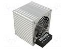 Heater; heating,with fan; 1500; 300W; 230VAC; IP20; 45÷54m3/h