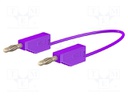Test lead; 60VDC; 30VAC; 32A; 4mm banana plug-4mm banana plug