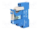 Relay: interface; SPDT; Ucoil: 24VDC; 16A; 16A/250VAC; 16A/30VDC