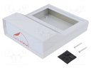 Enclosure: desktop; CAB PULPIT; X: 154mm; Y: 173mm; Z: 54mm; ABS