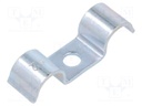 Screw mounted clamp; ØBundle : 12mm; Ømount.hole: 6mm; W: 14mm