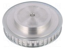 Belt pulley; AT10; W: 16mm; whell width: 31mm; Ø: 125.45mm; ZRS