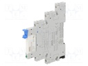 Relay: interface; SPDT; Ucoil: 24VDC; 6A; 6A/250VAC; 6A/30VDC; IP20