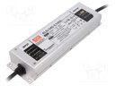 Power supply: switched-mode; LED; 239.4W; 114÷228VDC; 1050mA; IP67