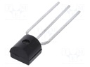Transistor: PNP; bipolar; 40V; 0.6A; 625mW; TO92