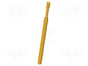 Test needle; Operational spring compression: 4mm; 8A; Ø: 1.4mm