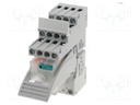 Relay: interface; DPDT; Ucoil: 48VDC; 12A; 12A/250VAC; 12A/24VDC