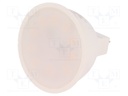 LED lamp; warm white; GU5,3; 230VAC; 346lm; 5W; 100°
