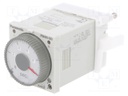 Timer; 0,2s÷100s; SPDT; 250VAC/5A; 100÷240VAC; on panel; -10÷50°C