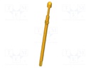 Test needle; Operational spring compression: 4mm; 8A; Ø: 2.3mm