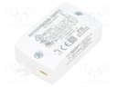 Power supply: switched-mode; LED; 20W; 2÷40VDC; 500mA; 198÷264VAC