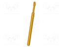 Test needle; Operational spring compression: 4mm; 5A; Ø: 1.3mm