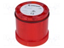 Signaller: lighting; continuous light; Colour: red; Usup: 24VDC