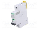 Circuit breaker; 230VAC; Inom: 20A; Poles: 1; Charact: B; 6kA; IP20