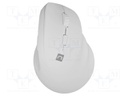 Optical mouse; white; USB A; No.of butt: 6; 10m