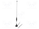 Antenna; 3G,GSM; 5dBi; magnet; 824÷894MHz,900MHz,1.8GHz; male,SMA
