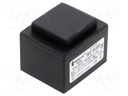 Transformer: encapsulated; 15VA; 230VAC; 12V; 12V; 625mA; 625mA