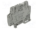 Relay: solid state; 100mA; for DIN rail mounting; 91x6x51mm