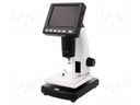 Digital microscope; Mag: x10÷x500; Interface: micro-USB; Plug: EU
