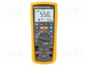 Digital multimeter; LCD (6000),with a backlit; True RMS AC