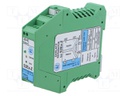Converter: isolating power supply-repeater; 4÷20mA; 24VDC; IP20