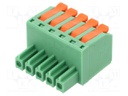 Connector: pluggable terminal block; plug; female; PL; 10A; 300V