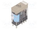 Relay: electromagnetic; DPDT; Ucoil: 24VDC; 5A/250VAC; 5A/30VDC