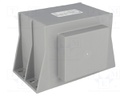 Transformer: encapsulated; 200VA; 230VAC; 24V; 3kg; IP00