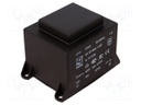 Transformer: encapsulated; 47VA; 230VAC; 18V; 2778mA; Mounting: PCB