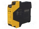 Module: safety relay; 24VDC; IN: 4; for DIN rail mounting; ESR5