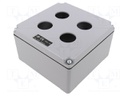 Enclosure: for remote controller; X: 152mm; Y: 152mm; Z: 86mm; IP65