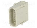 Connector: HAN; module; male; Han Modular High Density; PIN: 25