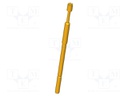 Test needle; Operational spring compression: 4mm; 8A; Ø: 2mm; 5N