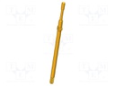 Test needle; Operational spring compression: 4mm; 8A; Ø: 1.4mm