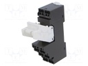Socket; for DIN rail mounting; LY1,LY2