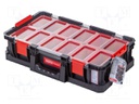 Collective; with boxes; black-red; 530x310x130mm