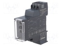 Timer; 0,05s÷300s; SPDT; 250VAC/5A; 24÷240VAC; 24÷240VDC; DIN; IP20