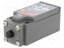 Limit switch; pin plunger Ø8mm; NO + NC; 10A; max.400VAC; PG13,5