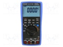 Meter: calibrator; loop; VDC: 0÷50V; VDC accuracy: ±(0.1%+40mV)