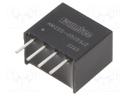 Converter: DC/DC; 2W; Uin: 4.5÷5.5V; Uout: 5VDC; Iout: 400mA; SIP4