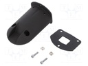 Signallers accessories: wall mounting element; Colour: black