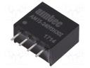 Converter: DC/DC; 1W; Uin: 21.6÷26.4V; 9VDC; Iout: 111mA; SIP4; 1.8g
