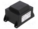 Transformer: encapsulated; 20VA; 230VAC; 12V; 1666.6mA; IP00; 600g