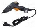 Hot melt glue gun; Ø: 11mm; 45W; Plug: EU; 230VAC; GlueMatic 3011