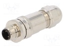 Plug; M12; PIN: 3; male; A code-DeviceNet / CANopen; for cable