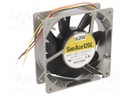 Fan: DC; axial; 24VDC; 120x120x38mm; 168m3/h; 39dBA; ball bearing