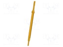 Test needle; Operational spring compression: 4mm; 5A; Ø: 1.1mm