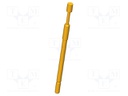 Test needle; Operational spring compression: 4mm; 8A; Ø: 2mm; 1.5N
